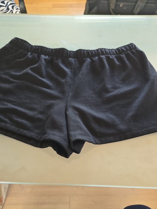 Danskin Pants - Women’s Black Elastic-Waist Lounge Shorts